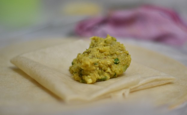 בריק דגים. הבצק