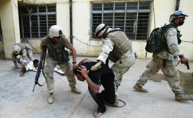 לוחמים אמריקאים בעיראק (צילום: Oleg Nikishin, GettyImages IL)