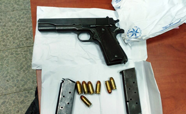 נשקים, תחמושת שנתפסו על ידי המשטרה (צילום: דוברות המשטרה)