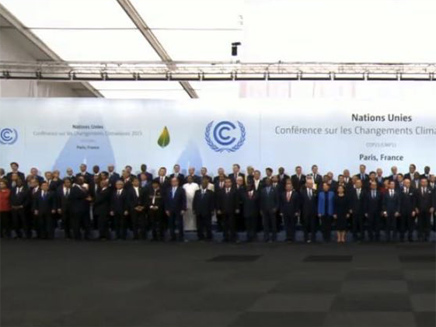 מנהיגי העולם בוועידת האקלים בפריז, 2015