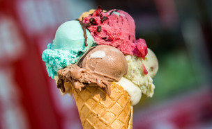 גלידה ג'לטו איטלקית (צילום: Alp Aksoy, shutterstock)