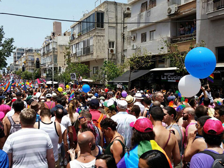 המצעד בשנה שעברה (צילום: עזרי עמרם, חדשות 2)