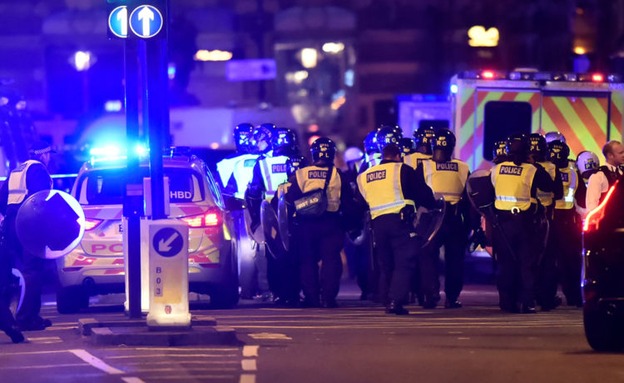 חשד לפיגוע בלונדון, ארכיון (צילום: CNN)