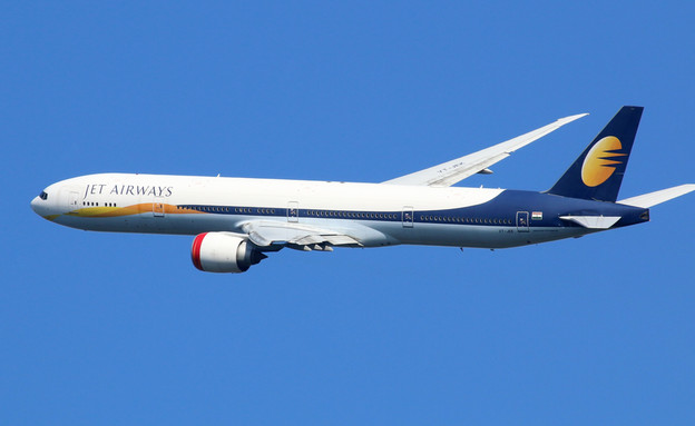 מטוס של חברת Jet Airways (צילום: Markus Mainka, Shutterstock)