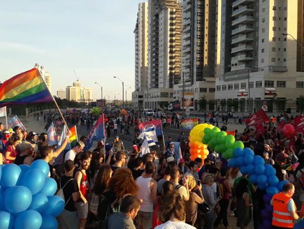 מצעד הגאווה בבאר שבע 2017 (צילום: הבית הגאה)