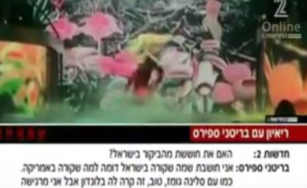 בריטני ספירס ראיון (צילום: יוטיוב )