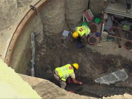 נמצאו שרידים של בית בן 1,800 שנים (צילום: CNN)