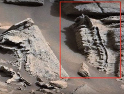 עצמות של חייזר על מאדים (צילום: יחסי ציבור)