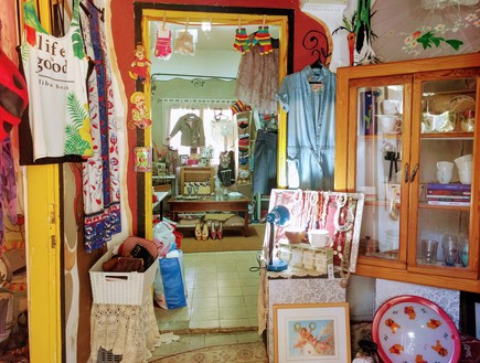 חנות יד 2 בקיבוץ רעים (צילום: נגה משל, mako חופש)