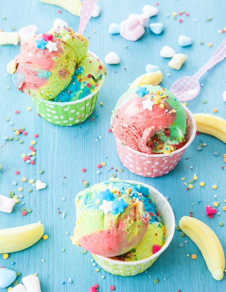 גלידה ורהיט - חד קרן 1 (צילום: Barbara Neveu, Shutterstock)