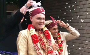 החתונה המוסלמית הגאה הראשונה  (צילום: מתוך youtube)