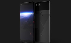 הדמיה משוערת של הסמארטפון Pixel XL 2 של גוגל (הדמיה: יחסי ציבור)