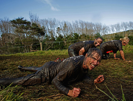 תחרות האיש והאישה הקשוחים בניו זילנד (צילום: Phil Walter, GettyImages IL)
