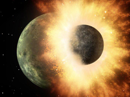 איך נוצר הירח? (צילום: NASA/JPL-Caltech)