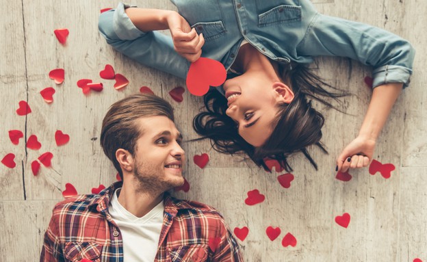 זוג מאוהב (צילום: George Rudy, Shutterstock)