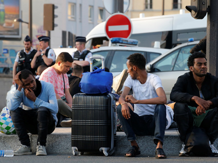 פליטים באירופה (צילום: רויטרס)