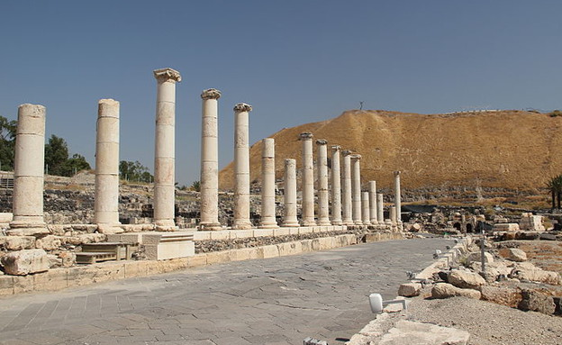 בית שאן העתיקה (צילום: יחסי ציבור, ויקיפדיה)