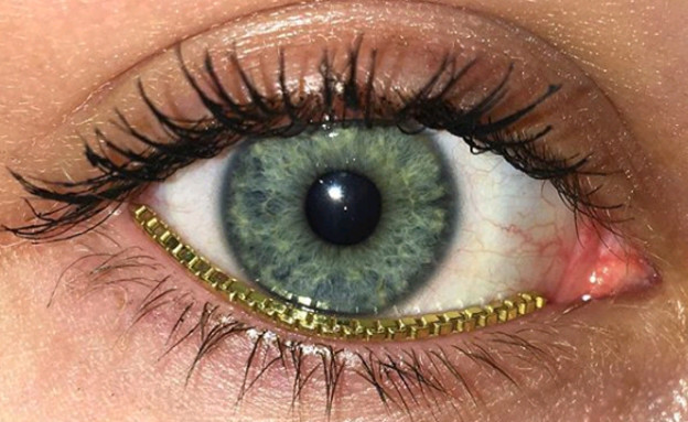 תכשיטי עיניים (צילום: מתוך instagram)