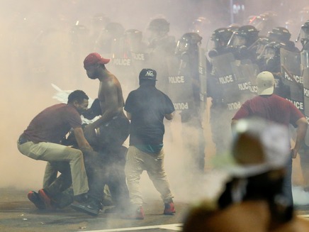 המהומות בשרלוטסוויל, השבוע (צילום: רויטרס)