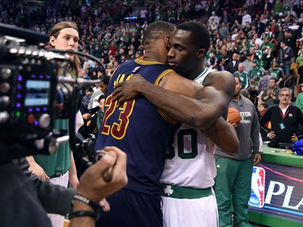 עבר מרשים ב-NBA. באס ולברון (getty) (צילום: ספורט 5)