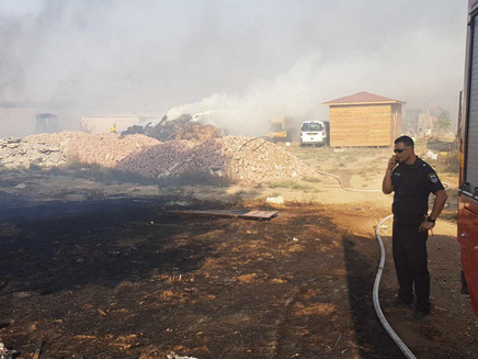 יש סכנה לבריאות התושבים (צילום: צילום דוברות משטרת ישראל)