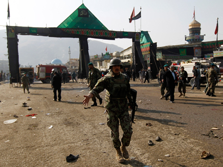 "יקחו אחריות על גורלם", הכוחות האפגניים (צילום: רויטרס)