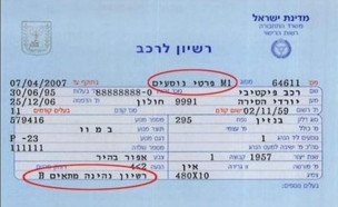 רישיון רכב  (צילום: יחסי ציבור)