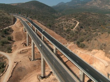 פיתוח כבישים, כביש 85 (צילום: אלבטרוס)