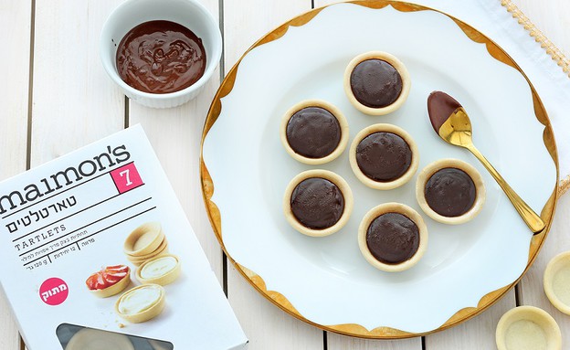 טארטלט קרמבו דבש - רגע לפני