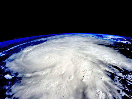 הוריקן מהחלל, ארכיון (צילום: רויטרס/נאסא)