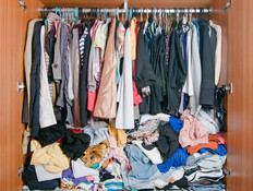 בלגן, ארון מבולגן (צילום: varandah, Shutterstock) בלגן, ארון מבולגן (צילום: varandah, Shutterstock)