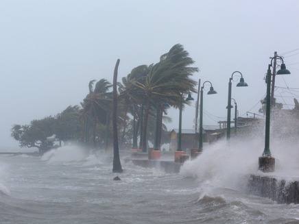 הסופה בפורטו ריקו (צילום: רויטרס)