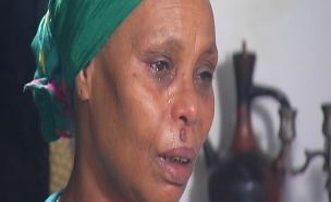 אמו של אברה מנגיסטו מדברת (צילום: חדשות 2)