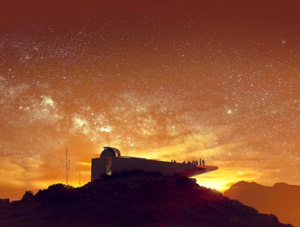 מצפה כוכבים (צילום: יחסי ציבור, צילום מסך)
