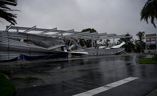 הוריקן אירמה בתמונות (צילום: רויטרס)