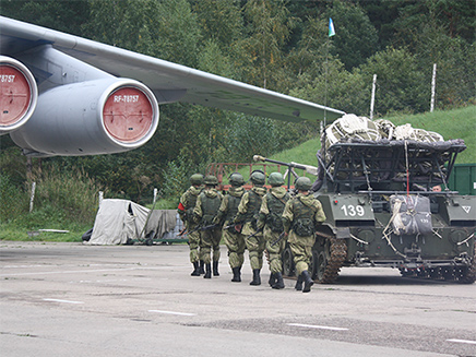 אוקראינה העלתה את רמת הכוננות (צילום: משרד ההגנה הרוסי)
