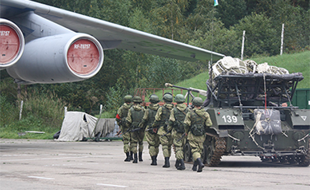 אוקראינה העלתה את רמת הכוננות (צילום: משרד ההגנה הרוסי)