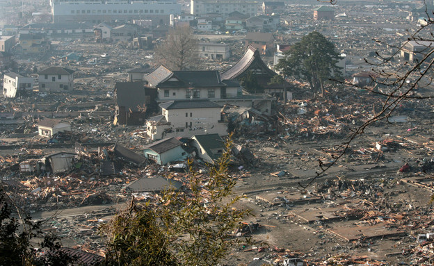 צונאמי בפוקושימה (צילום: GettyImages - Toshiharu Kato-Japanese Red Cross-IFRC)