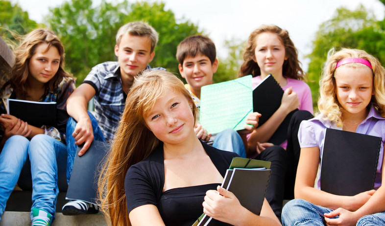 תלמידי תיכון (צילום: Shutterstock)