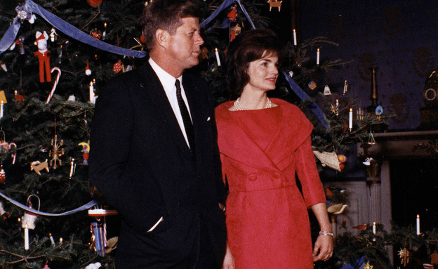 ג'ון קנדי ורעייתו (צילום: יחסי ציבור)