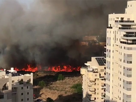 תושבים התבקשו להתפנו (צילום: דיווחי הרגע)