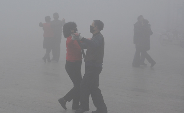 זיהום אוויר בסין (צילום: רויטרס)