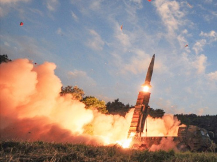 ניסוי טילים בצפון קוריאה (ארכיון) (צילום: cnn)
