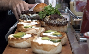 המבורגר (צילום: חדשות 2)