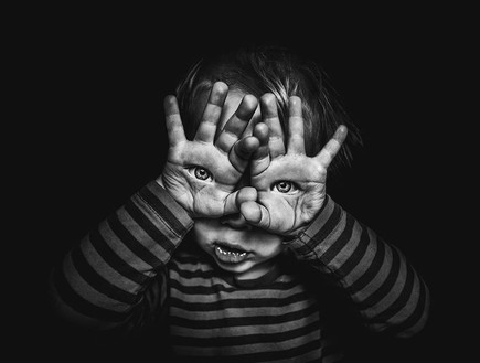 ילד מפחיד האלווין (צילום:  Photo by Flash90)