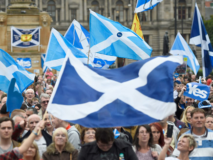 משאל עם בסקוטלנד על עצמאותה (צילום: רויטרס)