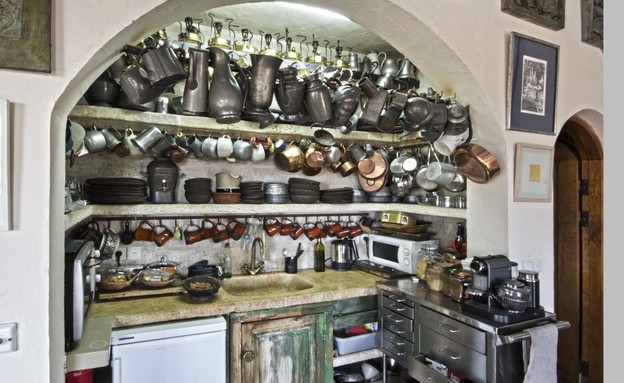 בית אילנה גור, מטבח (צילום: שוקי קוק)