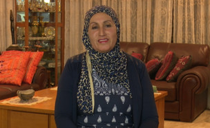 ראיון עם נאדיה עוואיד  (צילום: מתוך אנשים, שידורי קשת)