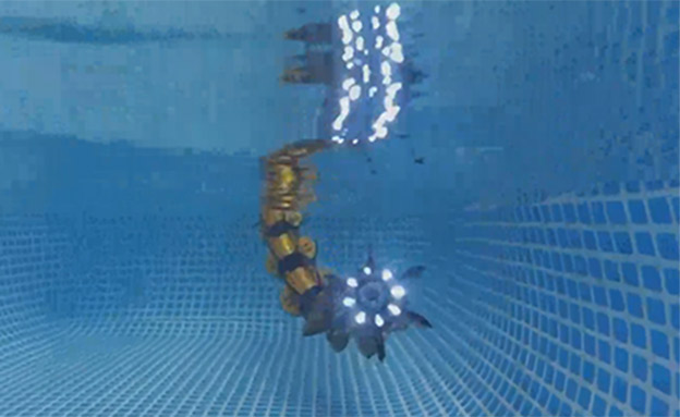 גם דג רובוטי משמש בשדה הקרב