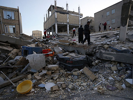 הרס בעירק (צילום: sky news)